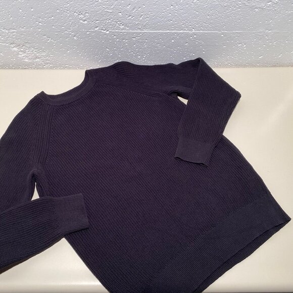 American Eagle Men's Ribbed Cotton Crewneck Sweater - Picture 4 of 7